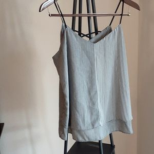 Maurice's Striped Layered Strappy Tank